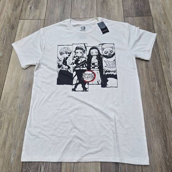 Nwt Demon Slayer graphic t-shirt manga tv show size medium unisex fantasy anime - Picture 1 of 7